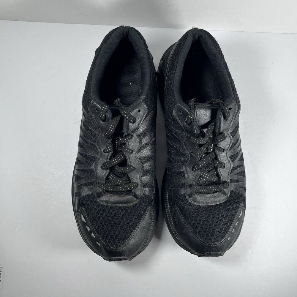 SAS Pursuit Black Lace Up Comfort Walking Shoes Vibram Sole Men's Size 9.5 EE - Picture 6 of 8